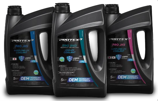 PROTEX3 Antifreeze coolants for hybrid and electric vehicles
